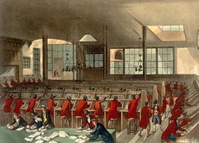 The_Post_Office_Microcosm_edited The Post Office as drawn by Augustus Pugin Senior and Thomas Rowlandson for Ackermann's Microcosm of London (1808-11).