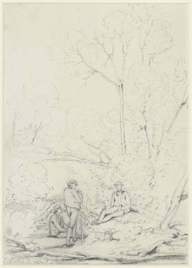 Scene: Kangaroo Island, sailors and servants.